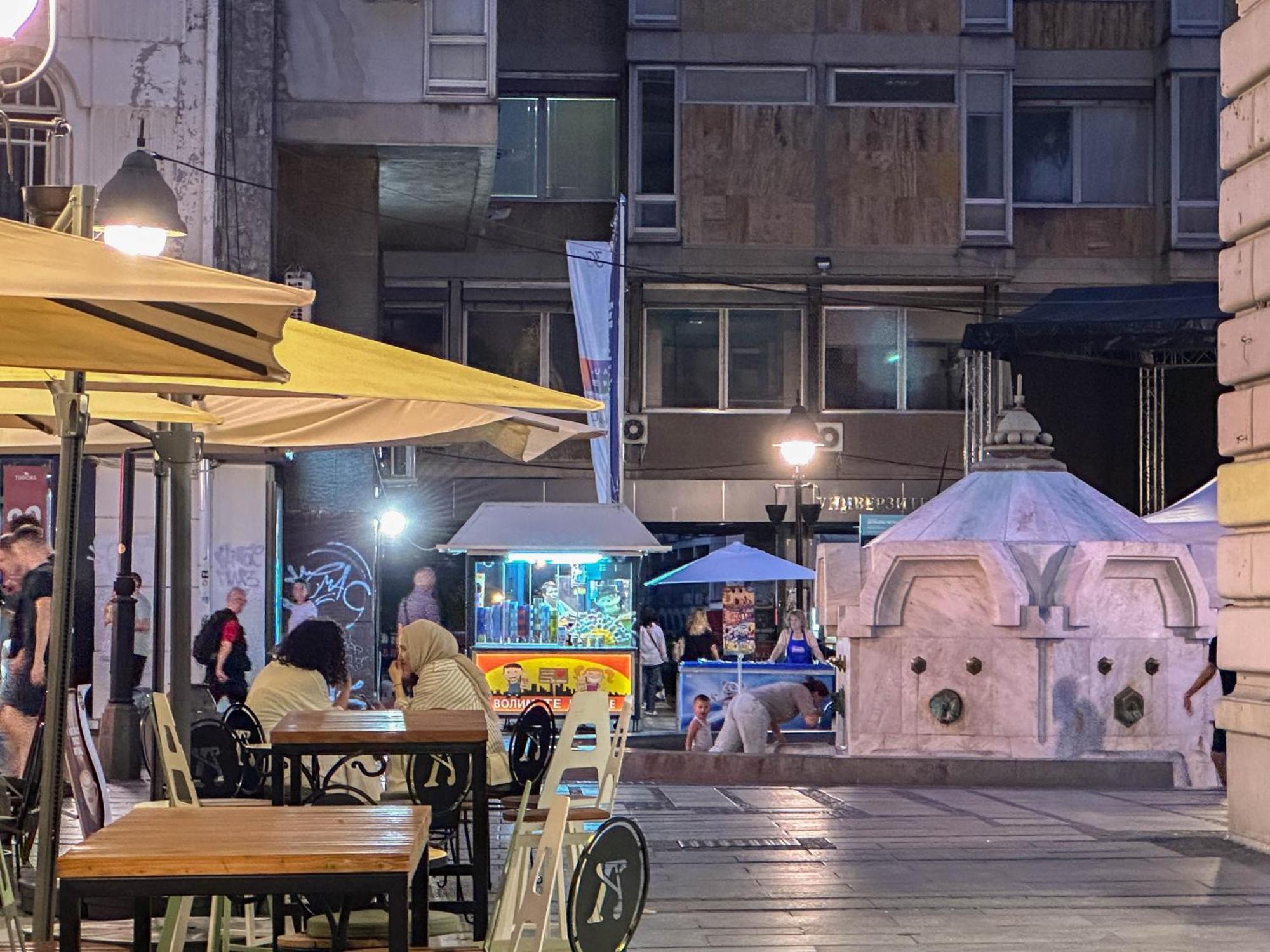 Djuras In The Center Of * Belgrad